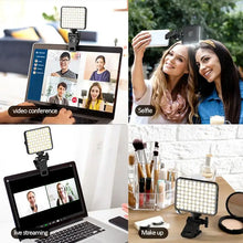 Load image into Gallery viewer, Portable Selfie Light Phone Camera Light LED Fill Light Adjustable Brightness 3 Light Modes Phone Light accessories for filming