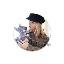 Load image into Gallery viewer, Taylor Swift Metal Brooch Handcrafted Backpack Clip Fan Collection Commemorative Gift Tinplate Pin Badge