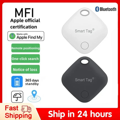 New GPS Mini Smart Tracker Smart Air Tag Bluetooth Smart Tag Child Finder Pet Car Lost Tracker For Apple IOS System Find My APP