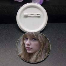 Load image into Gallery viewer, Taylor Swift Metal Brooch Handcrafted Backpack Clip Fan Collection Commemorative Gift Tinplate Pin Badge