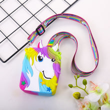 Load image into Gallery viewer, Pop It Fidget Toys Silicone Push Bubble Crossbody Bag Sensory Reliver Stress Autism Adults Kids Handbag Coin Pouch Purse Gifts