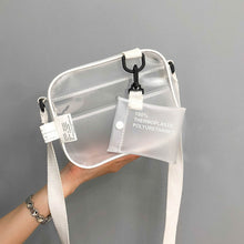 Load image into Gallery viewer, Enter events easily with this see through   hand bag ( no more stop and frisking your belonging)